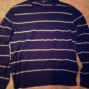 J Crew Cashmere/Cotton Sweater Men’s Striped (S)